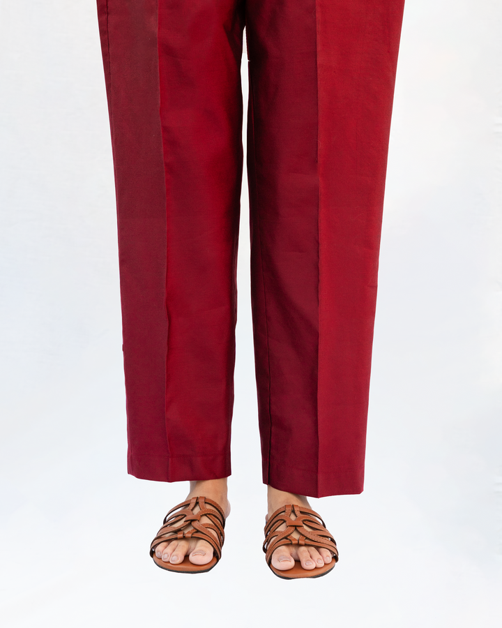 Khaadi Maroon Trouser