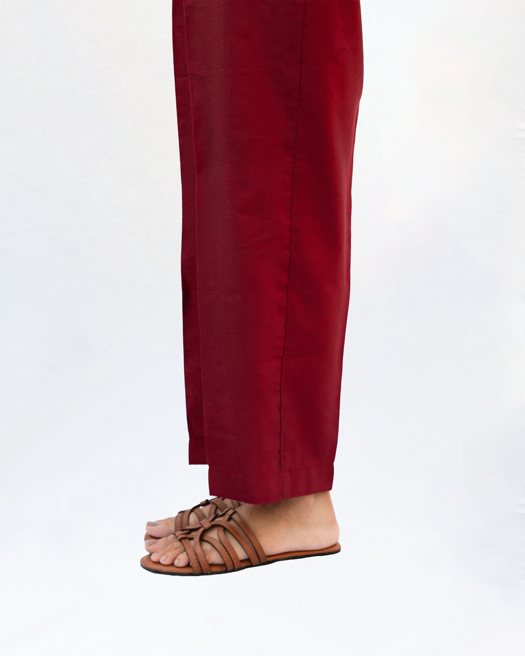 Khaadi Maroon Trouser