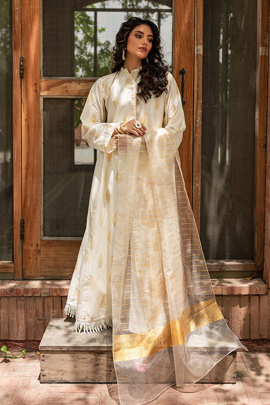 Mannat Clothing Pret Printed Light Khaddar 2 Piece Suit Onyx